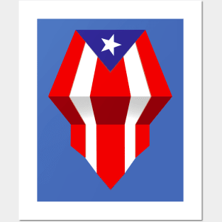 Puerto Rican Flag Posters and Art